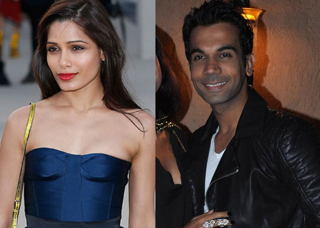 Freida Pinto doesn't come with the baggage of a Hollywoood star, says Rajkumar Yadav